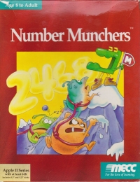 Number Munchers Box Art