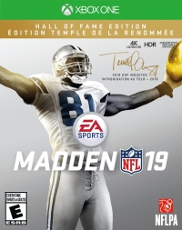 Madden NFL 19 - Hall of Fame Edition Box Art