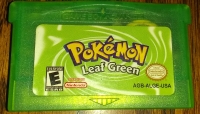 Pokémon Leaf Green Box Art