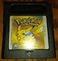 Pokémon Yellow Version Box Art