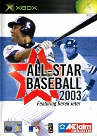 All-Star Baseball 2003 Box Art