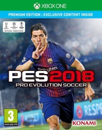 Pro Evolution Soccer 2018 - Premium Edition Box Art
