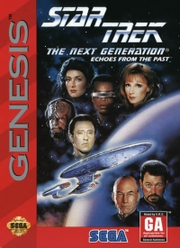 Star Trek: The Next Generation: Echoes From the Past Box Art