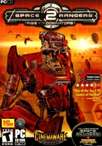 Space Rangers 2: The Rise of the Dominators Box Art