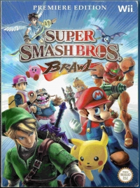 Super Smash Bros. Brawl - Premiere Edition (Wii) Box Art