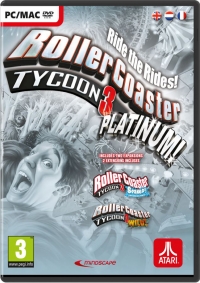 Rollercoaster Tycoon 3: Platinum! Box Art