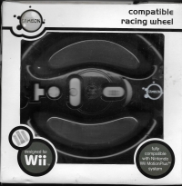 Gameon Compatible Racing Wheel (black) Box Art