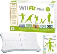Nintendo Wii Fit Plus Box Art