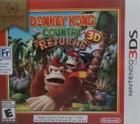 Donkey Kong Country Returns 3D - Nintendo Selects [CA] Box Art