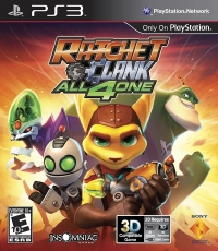 Ratchet & Clank: All 4 One (Not for Resale) Box Art