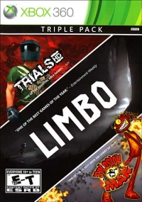 Trials HD / Limbo / 'Splosion Man Triple Pack Box Art