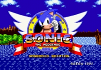 Sonic the Hedgehog 1 @ SAGE 2010 Box Art