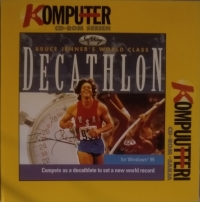 Bruce Jenner's World Class Decathlon - Komputer Box Art