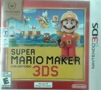 Super Mario Maker for Nintendo 3DS - Nintendo Selects [CA] Box Art