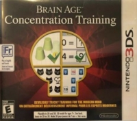 Brain Age: Concentration Training [CA] Box Art