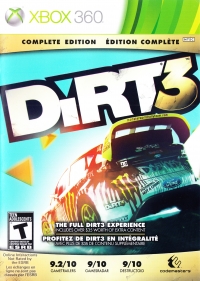 Dirt 3 - Complete Edition [CA] Box Art