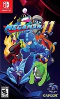Mega Man 11 (Not For Resale) Box Art