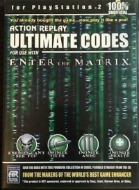 Datel Action Replay Ultimate Codes: Enter the Matrix Box Art