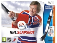 NHL Slapshot (Stick & Game Included) Box Art