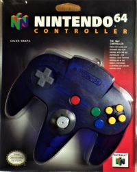Nintendo 64 Controller (Grape) Box Art