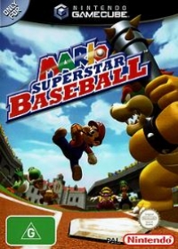 Mario Superstar Baseball Box Art