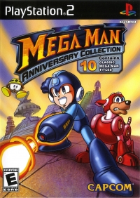 Mega Man Anniversary Collection (Sunnyvale / 10 Classic Mega Man Titles) Box Art
