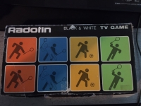 Radofin Black & White TV Game Box Art