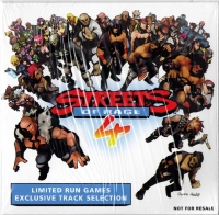 Streets of Rage 4: Limited Run Games Exclusive Track Selection Box Art