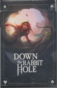 Down the Rabbit Hole Playing Cards Box Art