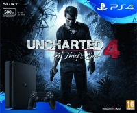 Sony PlayStation 4 CUH-2016A - Uncharted 4: A Thief's End Box Art