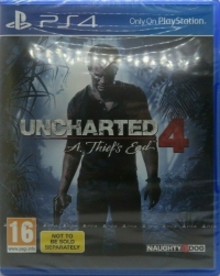 Uncharted 4: A Thief's End (Not to be Sold Separately) Box Art