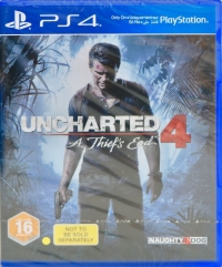 Uncharted 4: A Thief's End (Not to be Sold Separately) [AE] Box Art