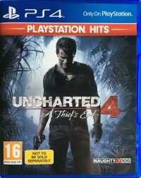 Uncharted 4: A Thief's End - PlayStation Hits (Not to be Sold Separately) Box Art