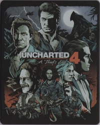 Uncharted 4: A Thief's End SteelBook Box Art