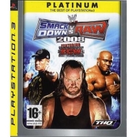 WWE SmackDown vs. Raw 2008 - Platinum Box Art