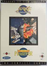 Strike Commander and Wing Commander: Privateer TwinPack Box Art