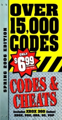 Codes & Cheats Spring 2006 Edition: Over 15,000 Secret Codes (Prima Official Game Guide) Box Art