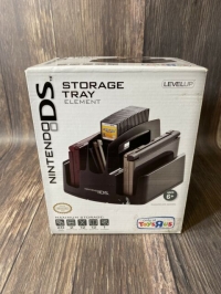 LevelUp Gaming Storage Tray for Nintendo DS (Black) Box Art
