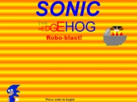 Sonic Robo Blast Box Art