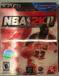 NBA 2K11 (lenticular cover) Box Art