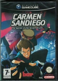 Carmen Sandiego: The Secret of the Stolen Drums Box Art