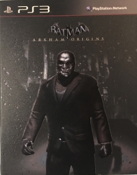 Batman: Arkham Origins (Black Mask slipcover) Box Art