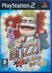Buzz! The Music Quiz (Promo Only disc) Box Art