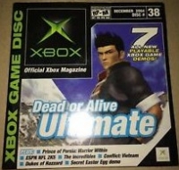 Official Xbox Magazine Disc 38 (sleeve) Box Art