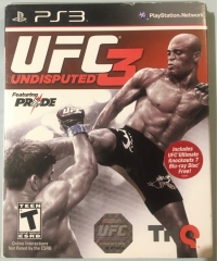 UFC Undisputed 3 - Blu-ray Combo Box Art