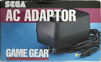 Sega AC Adapter (blue box) Box Art