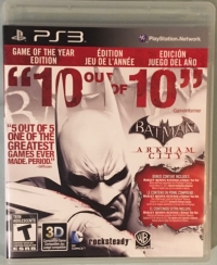 Batman: Arkham City: Game of the Year Edition [CA][MX] Box Art