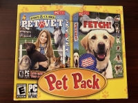 Pet Pack - Paws & Claws Pet Vet / Fetch! Box Art