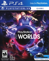PlayStation VR Worlds (Not for Resale) Box Art