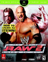 WWE Raw 2 Prima's Official Strategy Guide Box Art